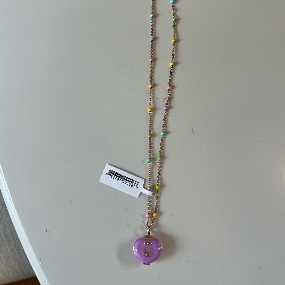 Alex and Ani x Polly Pocket Locket Charm Necklace New with defect - Picture 5 of 7